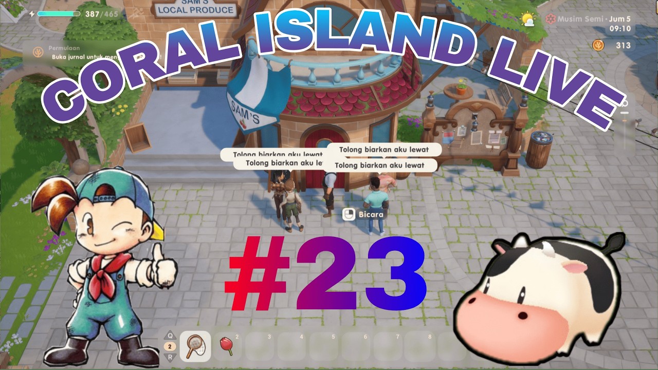 [Coral Island] Episode 23 Sabana (2/5) Hari ke 5 musim Winter Tahun 1