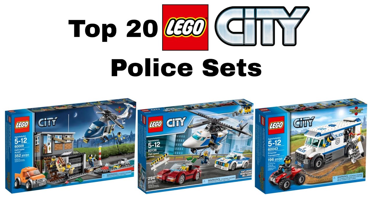 20 лучших наборов полиции LEGO City