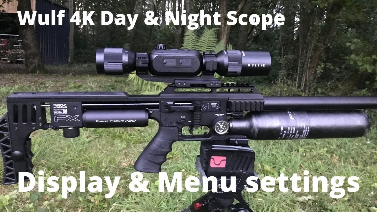 Wulf 4K image display capture and Menu selection