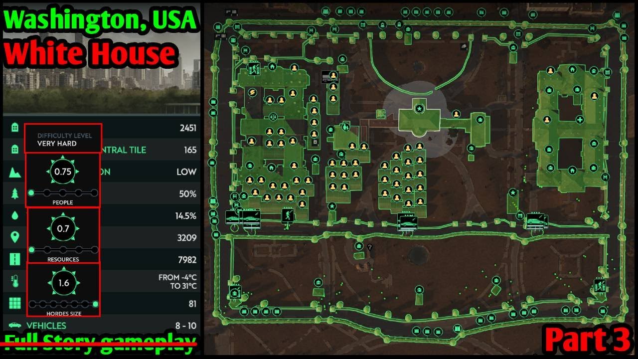 Infection Free Zone (bugged story) - Every Capital City #18 - Washington, USA - No Commentary