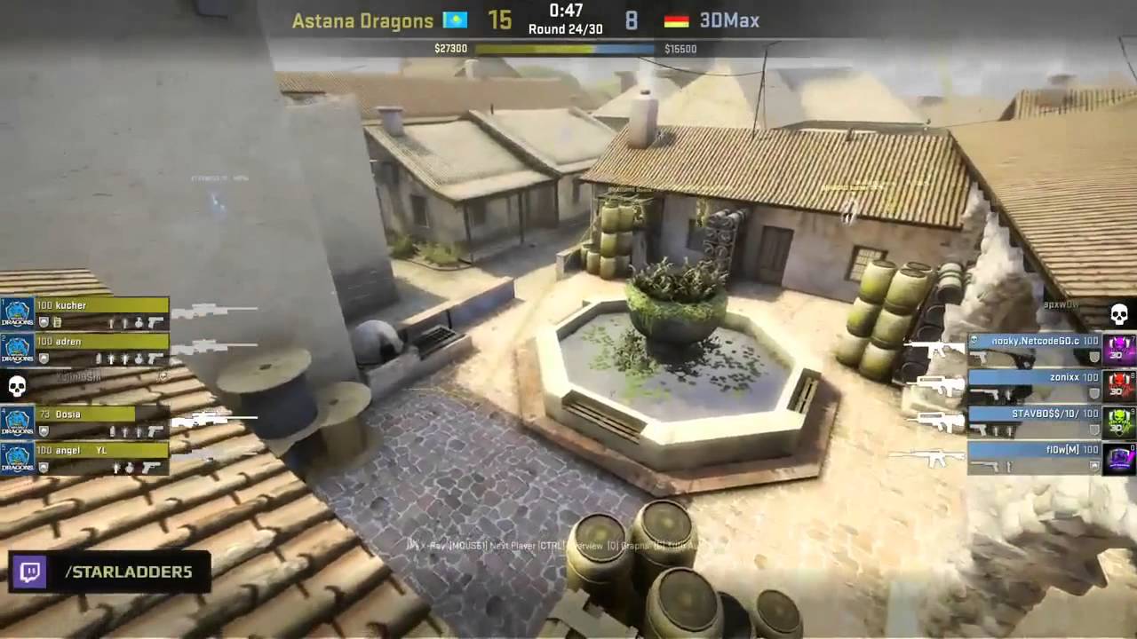 Astana Dragons troll round 5 awp vs 3DMAX