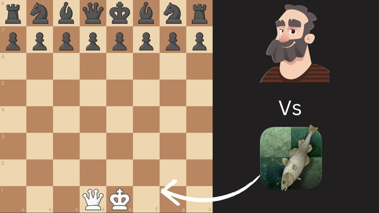 Can Stockfish 17.1 beat Martin with only one queen?