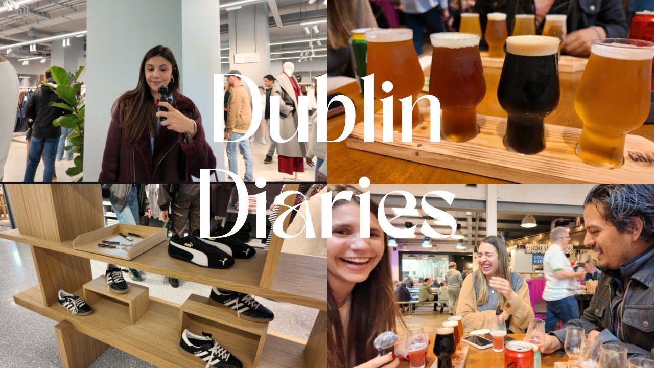 Dublin Diaries ✨ Candlelight Concert Date, Market Fun & Irish Beer Tasting