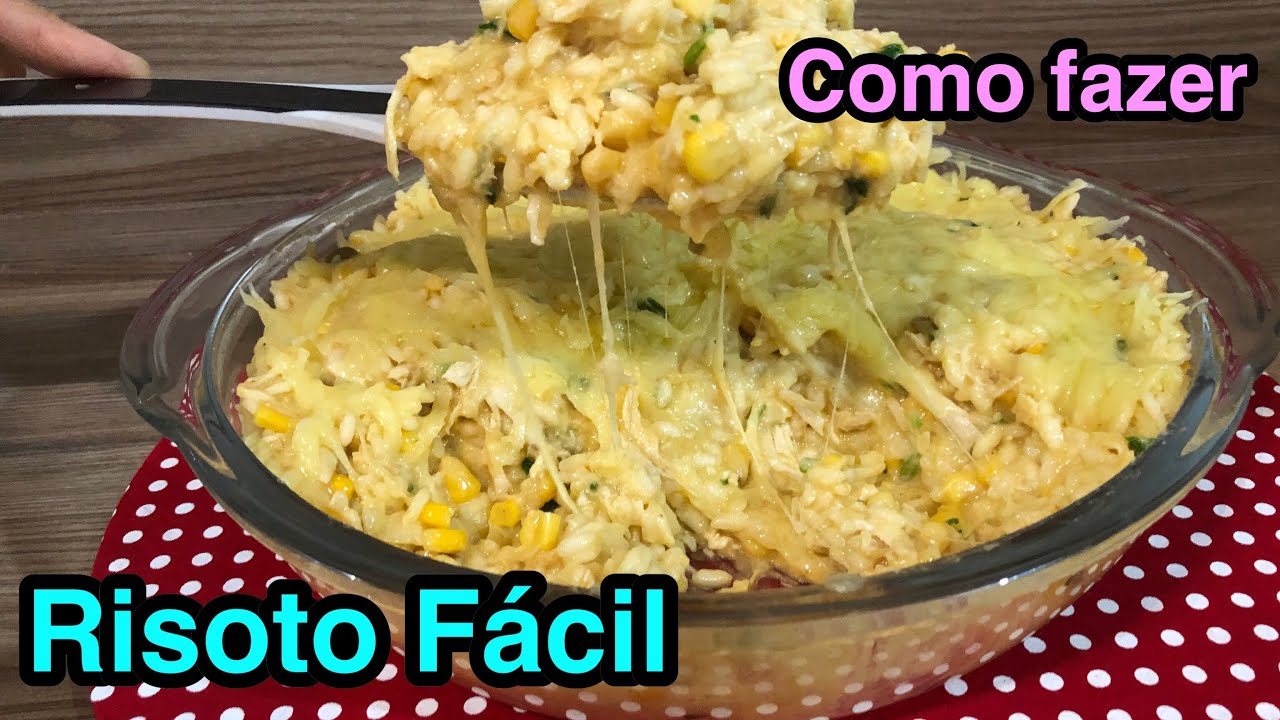 🔥JÁ FEZ RISOTO DE FRANGO ASSIM ?! VEJA COMO É FACIL E DELICIOSO