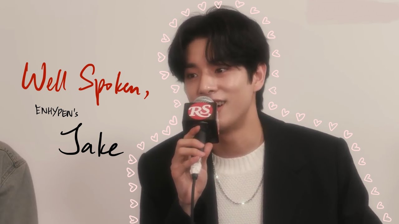 Enhypen Jake is well spoken, attentive & supportive in interviews 🥰 (low-key an ASMR video) 다정한 제이크