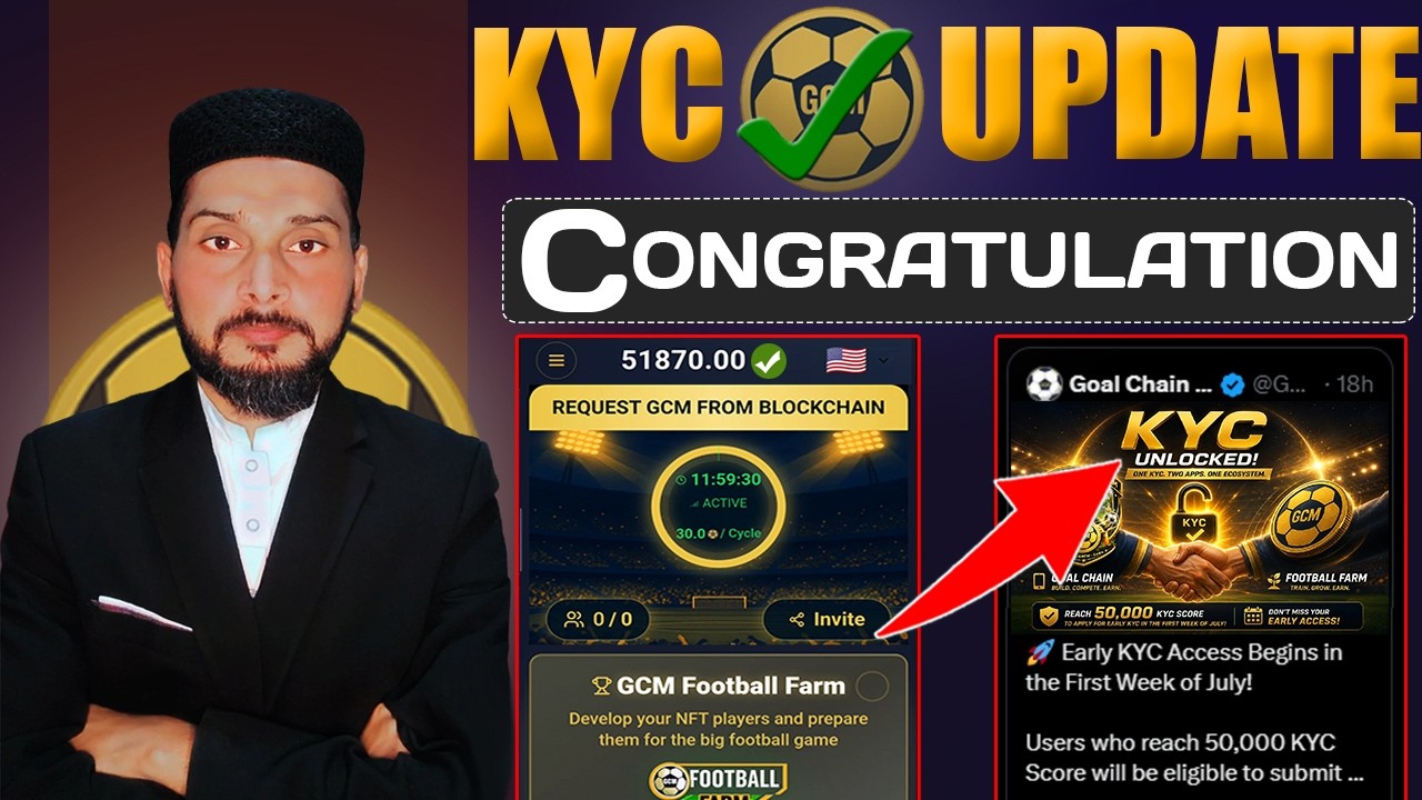 How to Fixed KYC in Goal Chain Network? | KYC Update | Last Step Before Verification & Migrations!