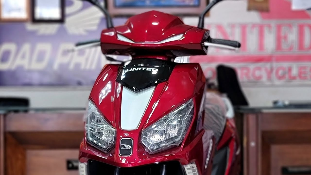 United 100cc Petrol Scooty New Model Launched