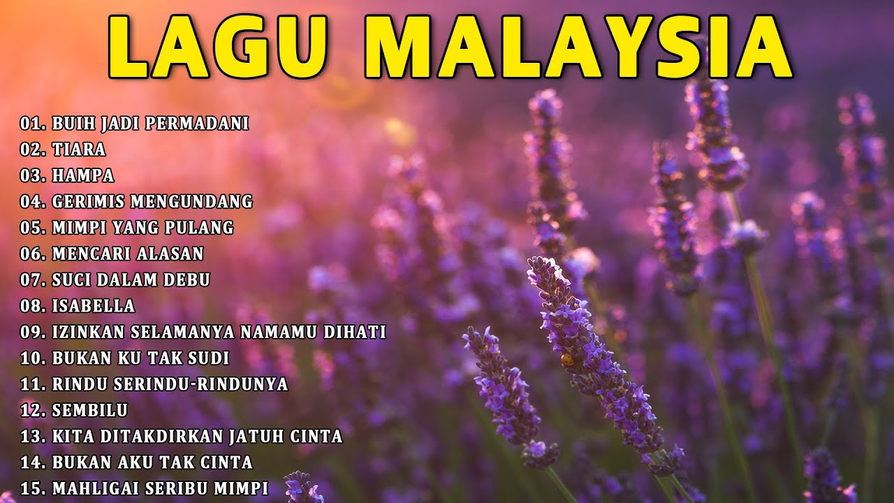 Lagu Malaysia Pengantar Tidur | Slow musik melayu indonesia | Lagu Malaysia Lama Populer 💖