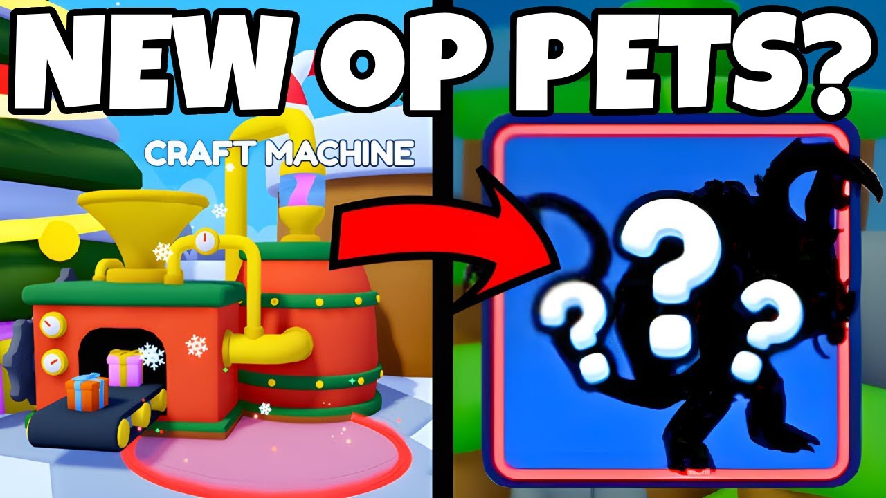 NEW OP CHRISTMAS PETS TO CRAFT! - Roblox Clicker Simulator X