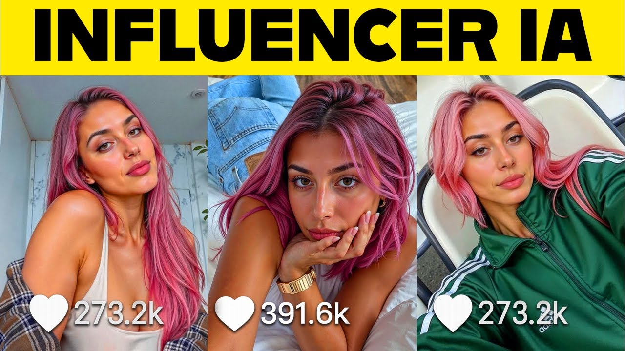 Cómo CREAR una Influencer IA Consistente como Aitana López Desde Cero