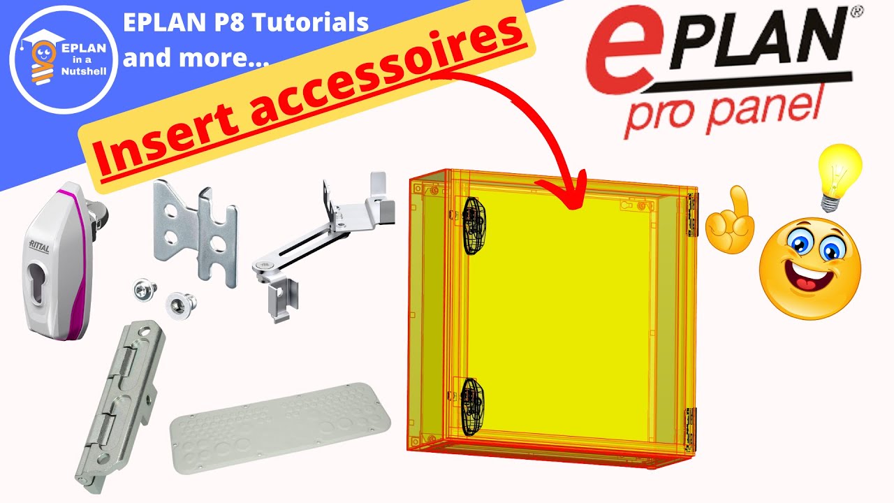 Добавление принадлежностей к корпусу RITTAL в EPLAN ProPanel