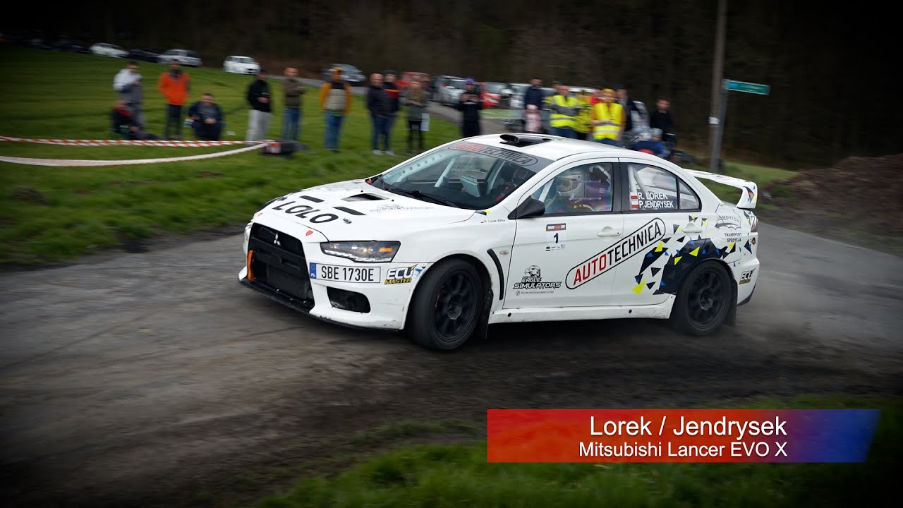 Lorek Radosław / Jendrysek Piotr - Mitsubishi Lancer EVO X | 1 Runda Rally Park Cup 2023