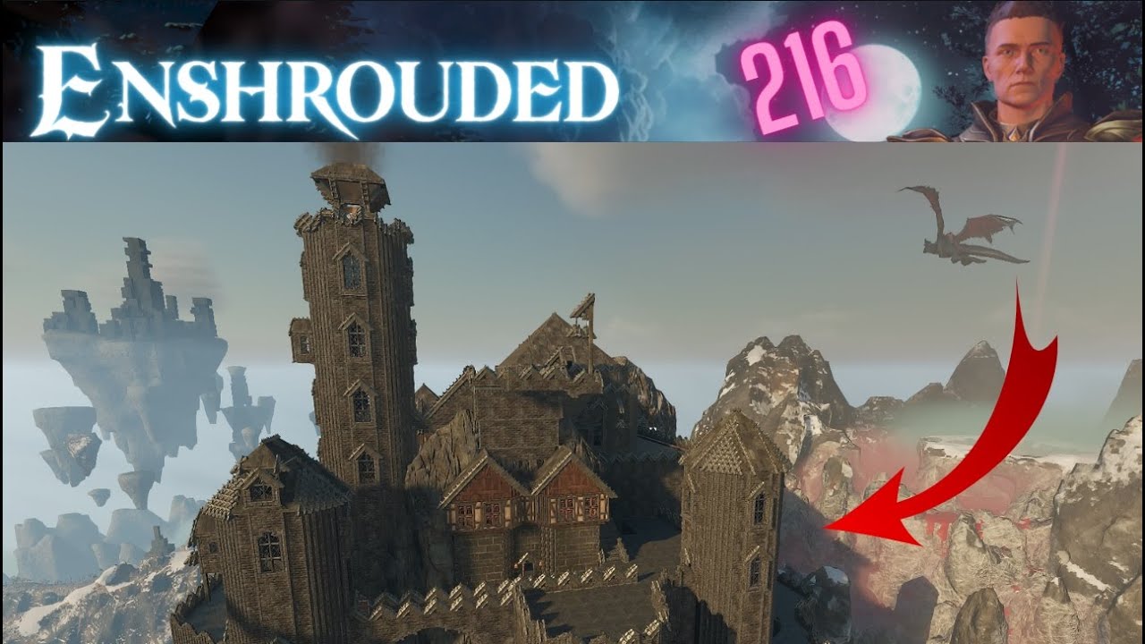 Enshrouded | Castle build | This tower is going to house two villagers