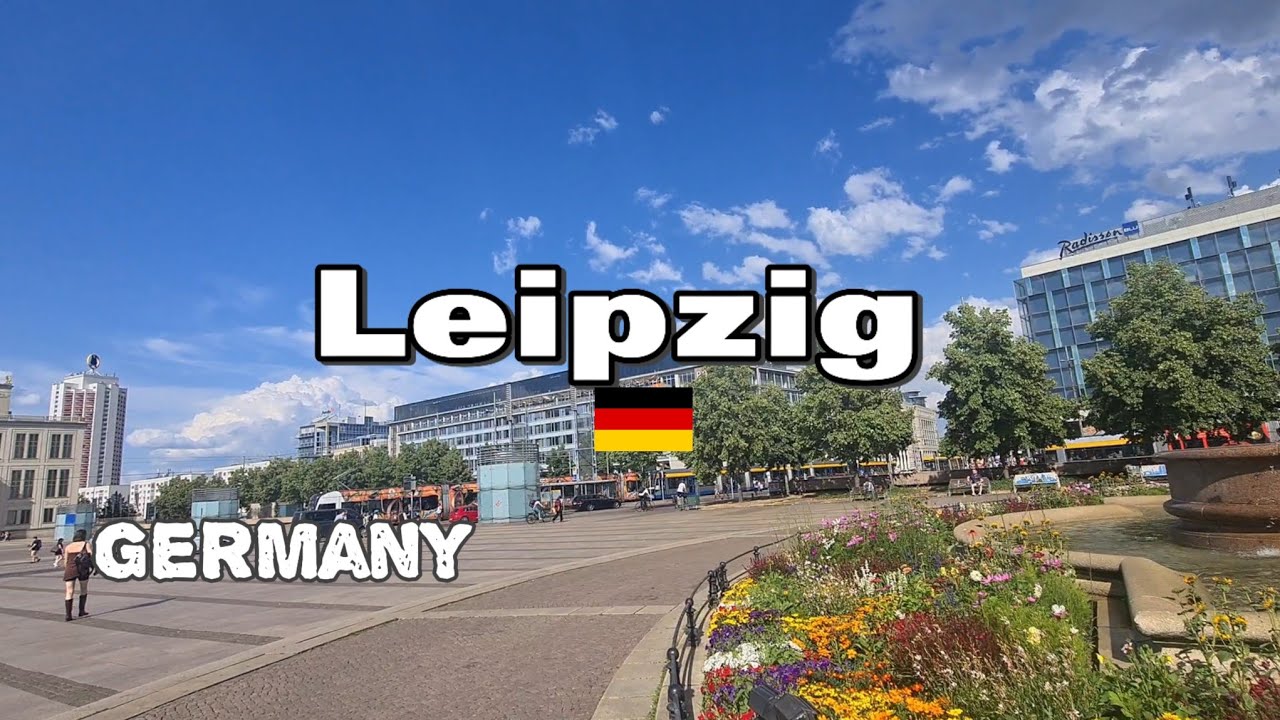 Leipzig Germany 🇩🇪 Walking Tour | Discover the Vibrant Heart of Saxony. Summer 2025