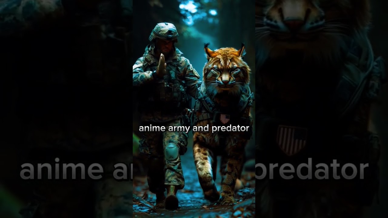 animasi militer and animal predator 
