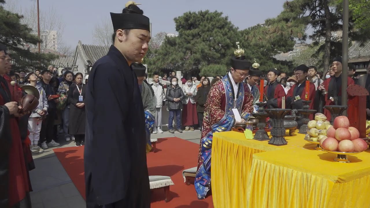 北京白云观甲辰年清明节普度大法会落幡下榜|道教法会视频