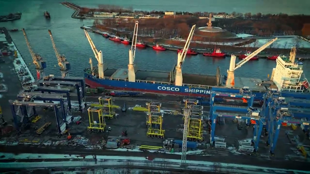 #Howwedoit Sarens Powers The Transport Of Tunnel Boring Machines For Poland’s Longest Railway Tunnel