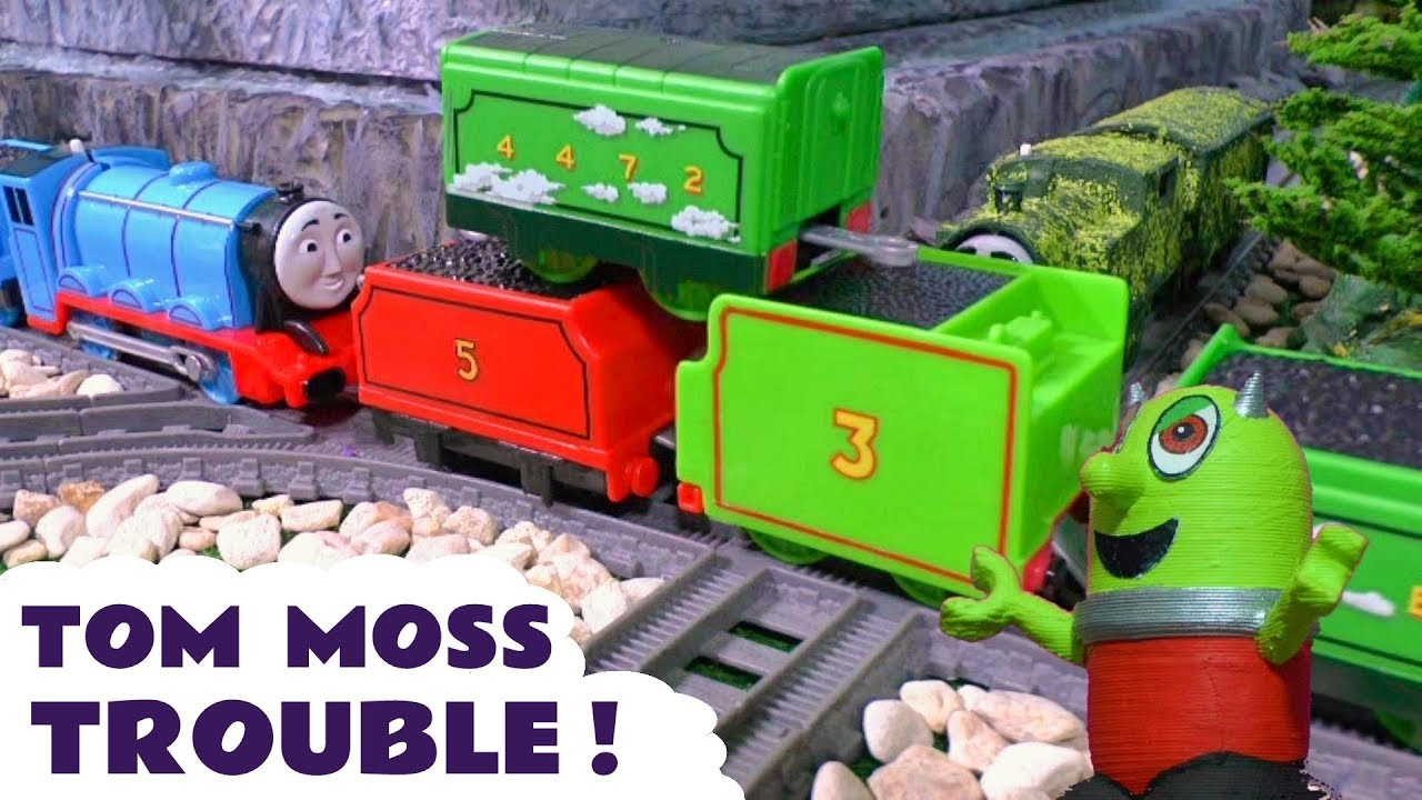 Tom Moss Toy Train Stories with Thomas Trains
