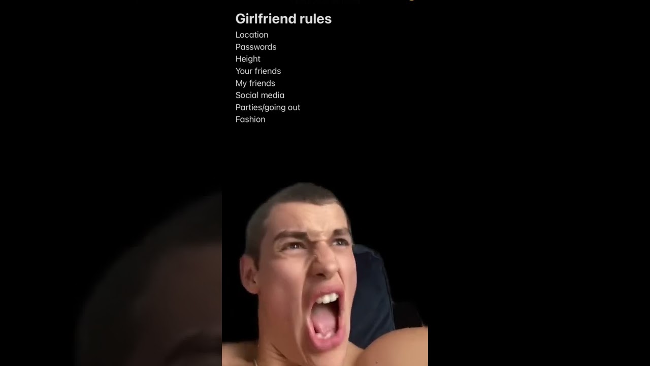 Are His Girlfriend Rules Fair Enough 😇😇😇😇😇#dating via @kit-price