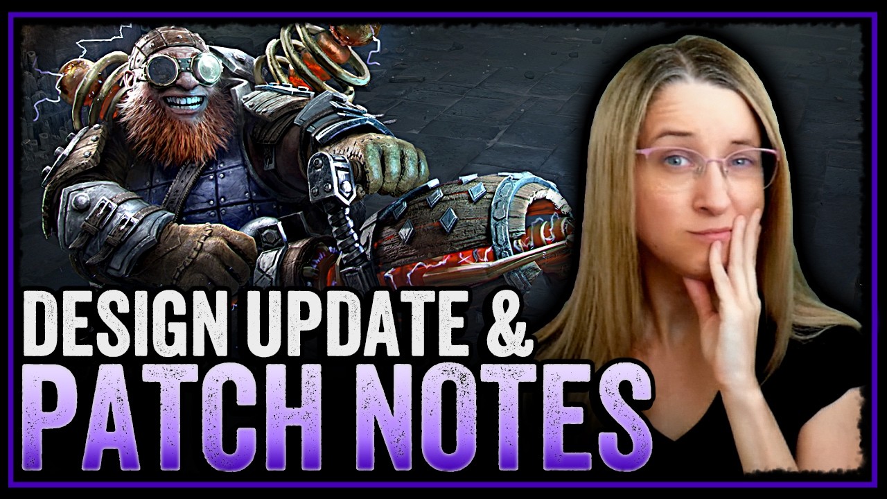 My BRUTALLY HONEST Reaction to Patch Notes & Design Update  🖤 Void Hunters [Open Alpha]