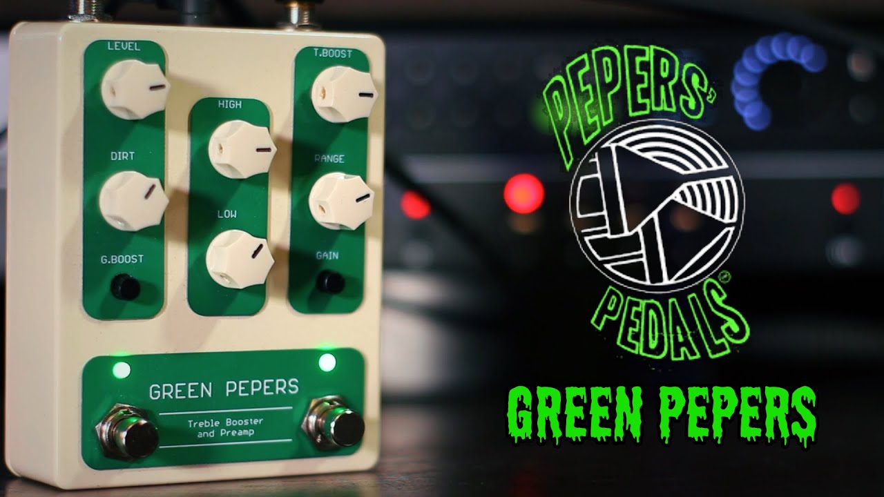 Pepers' Pedals Green Pepers | Matamp Preamp