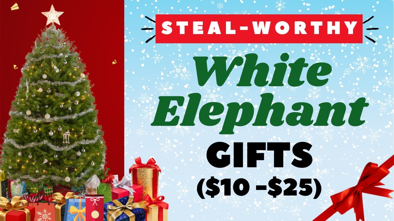 White Elephant Gifts Under $25 | Practical & Funny