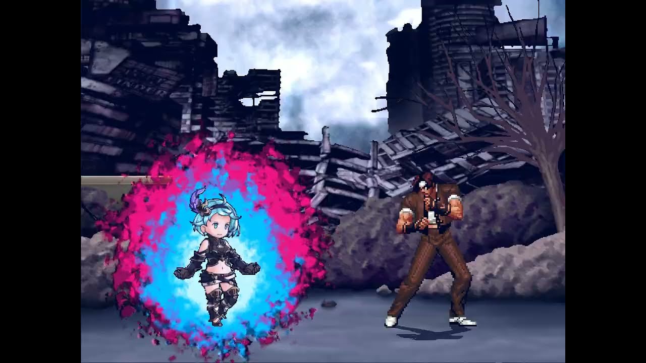 [MUGEN] 지타 VS Kyo Clone - 10