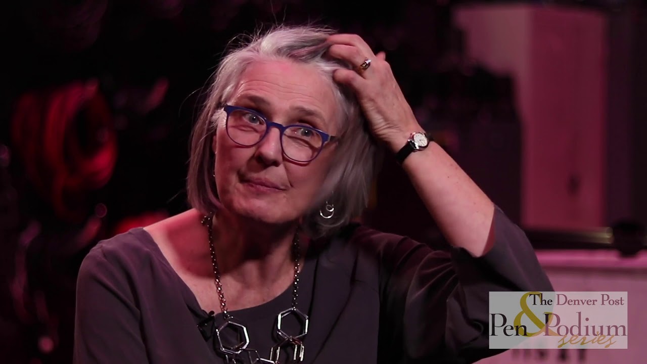 Backstage at Pen & Podium - Louise Penny