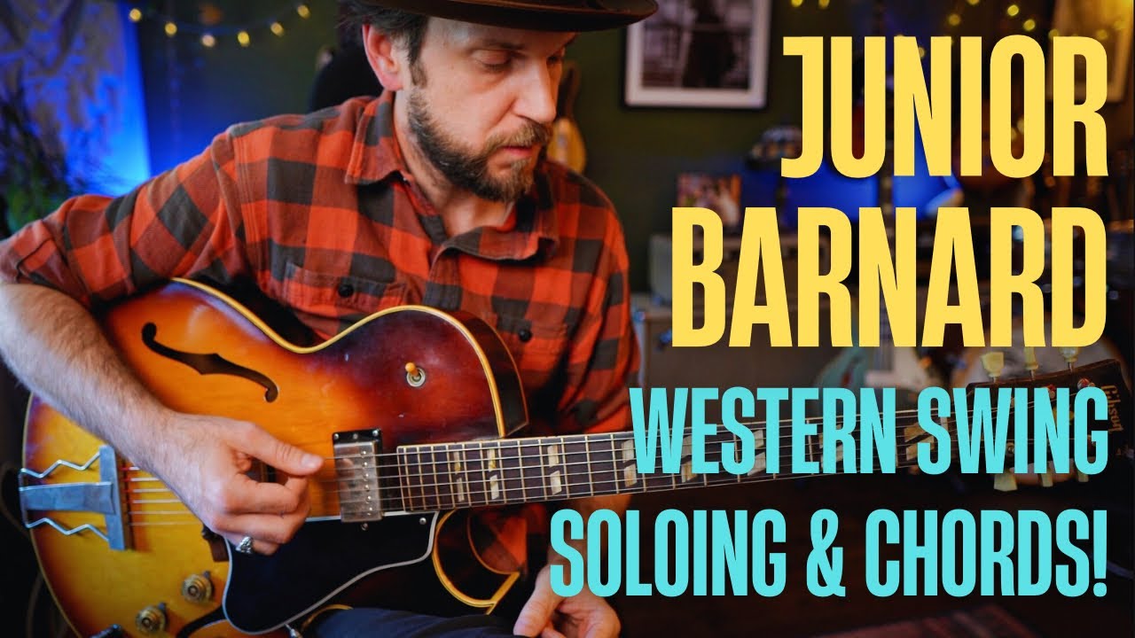 Bring it On Down to My House Honey - Junior Barnard's Killer Western Swing Solo + chords!