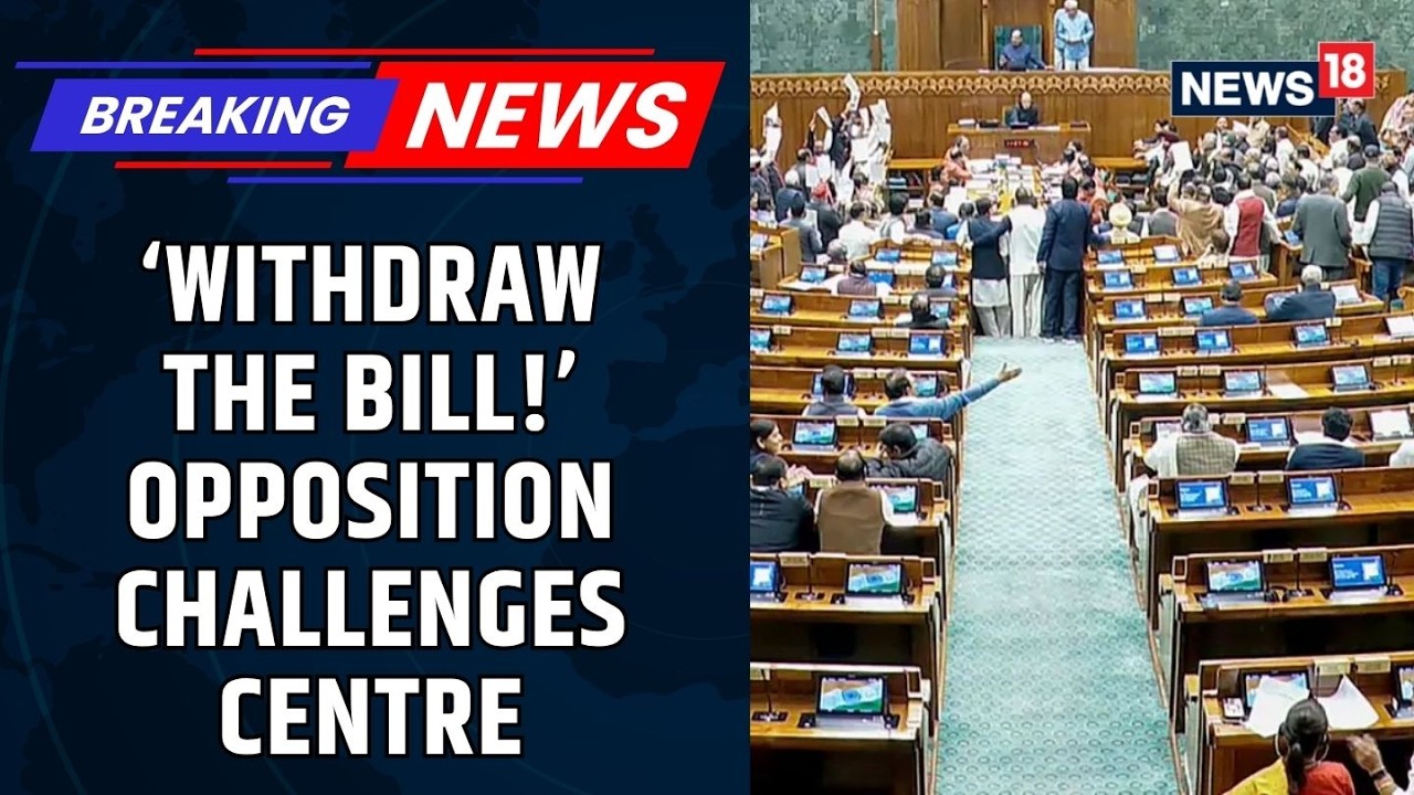 FCRA Bill Row: Opposition Demands JPC Review, Government Says No Discrimination | Lok Sabha | News18
