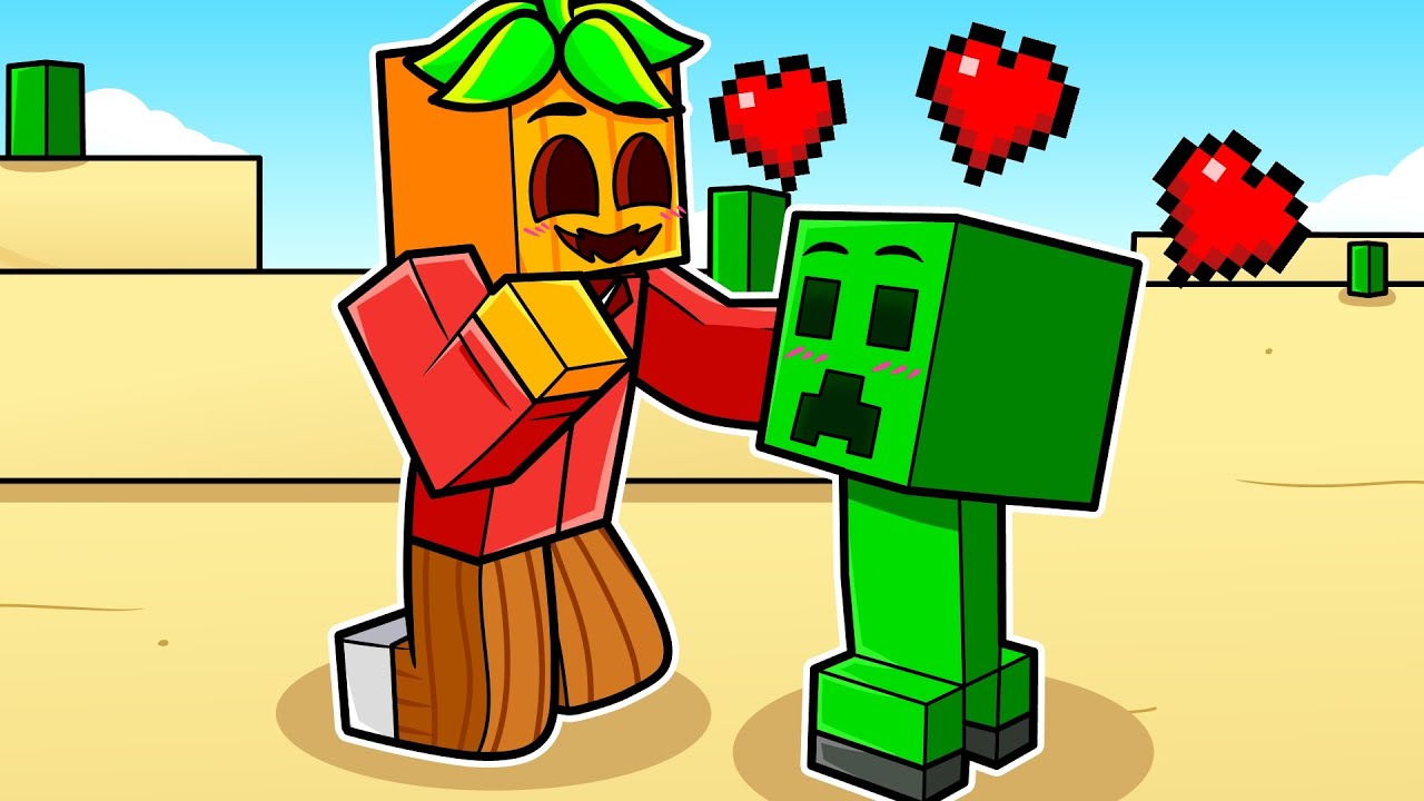 Jardred ADOPTO un CREEPER en Minecraft