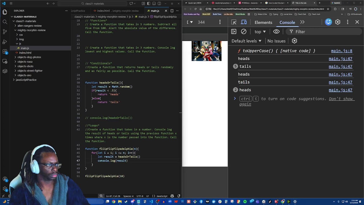 Day 9 - I Tried Arrays Again Part 2