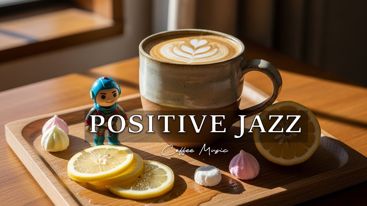Positive Energy Jazz ☕ Good Mood Coffee Jazz Music & Bossa Nova Instrumental for Work, Study, Relax