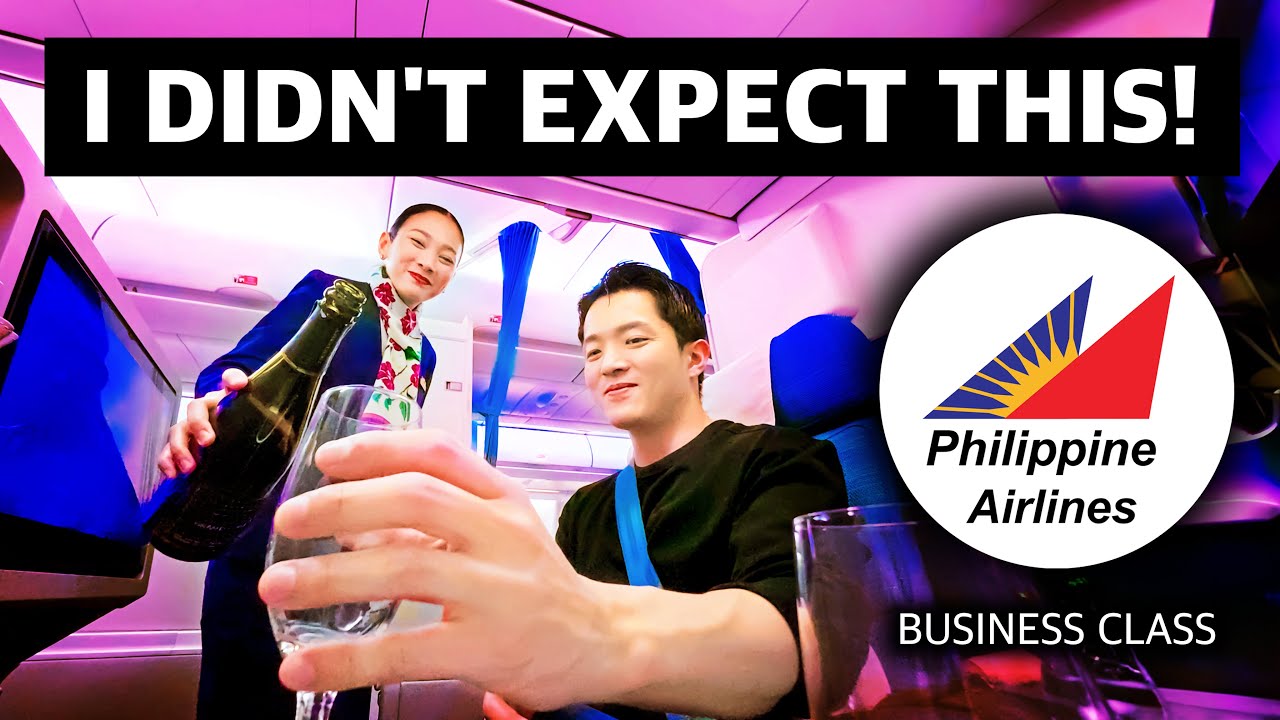 8 Hours in Philippine Airlines Business Class 🇵🇭 — I Was Shocked!