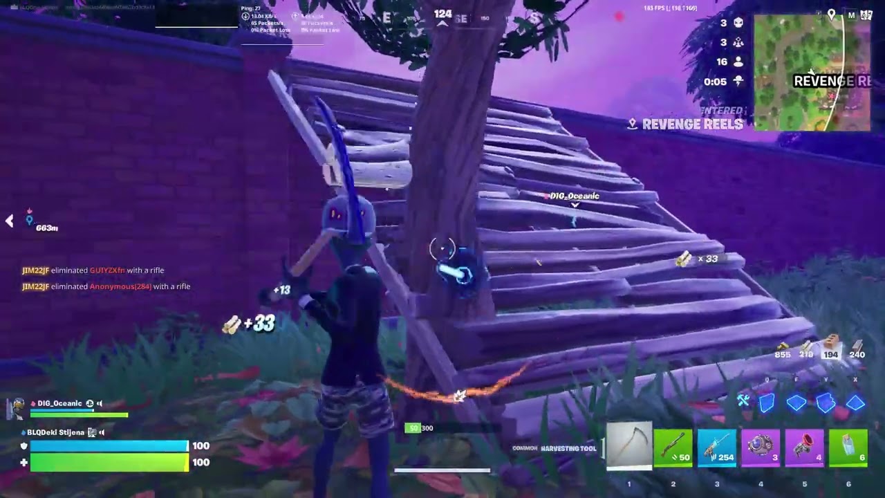 Fortnite duo -- Oceanic i DekiStijena - gamepay DekiStijena