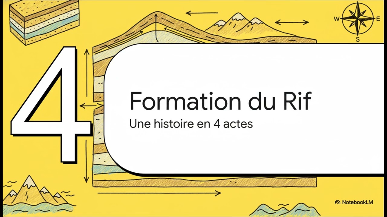 La G&eacute;ologie du Rif marocain