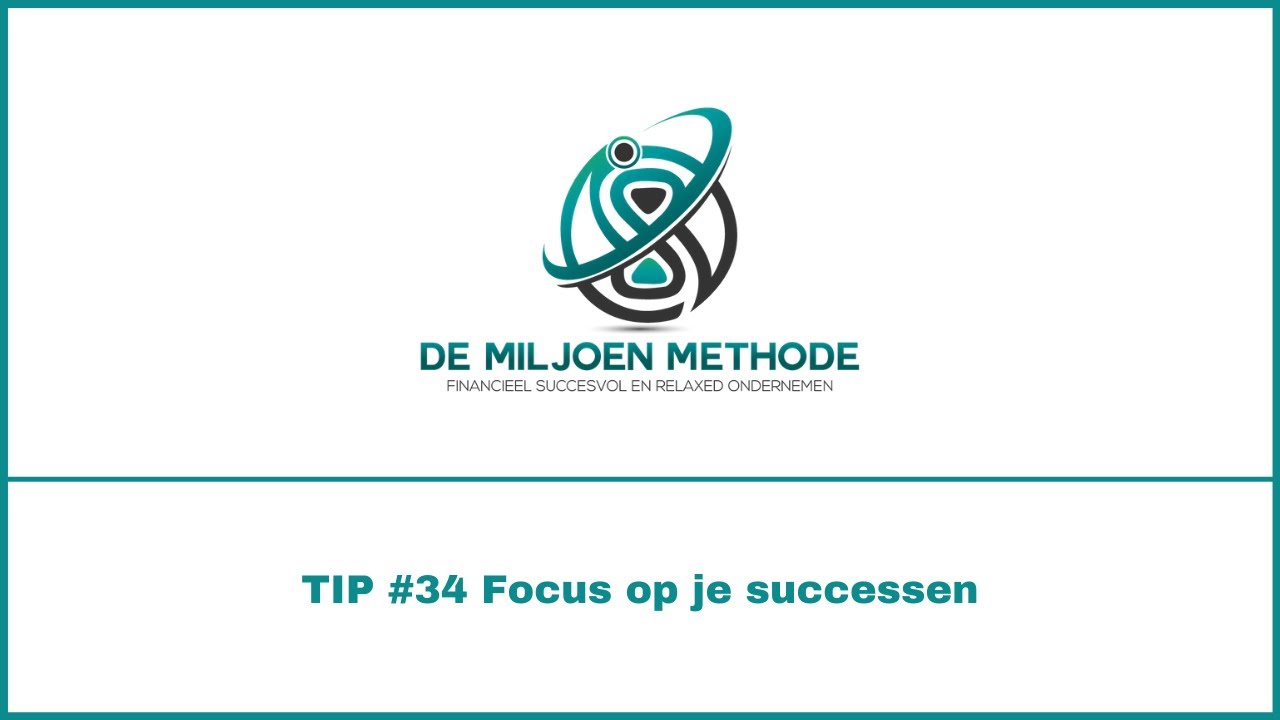 Tip #34 Focus op je successen