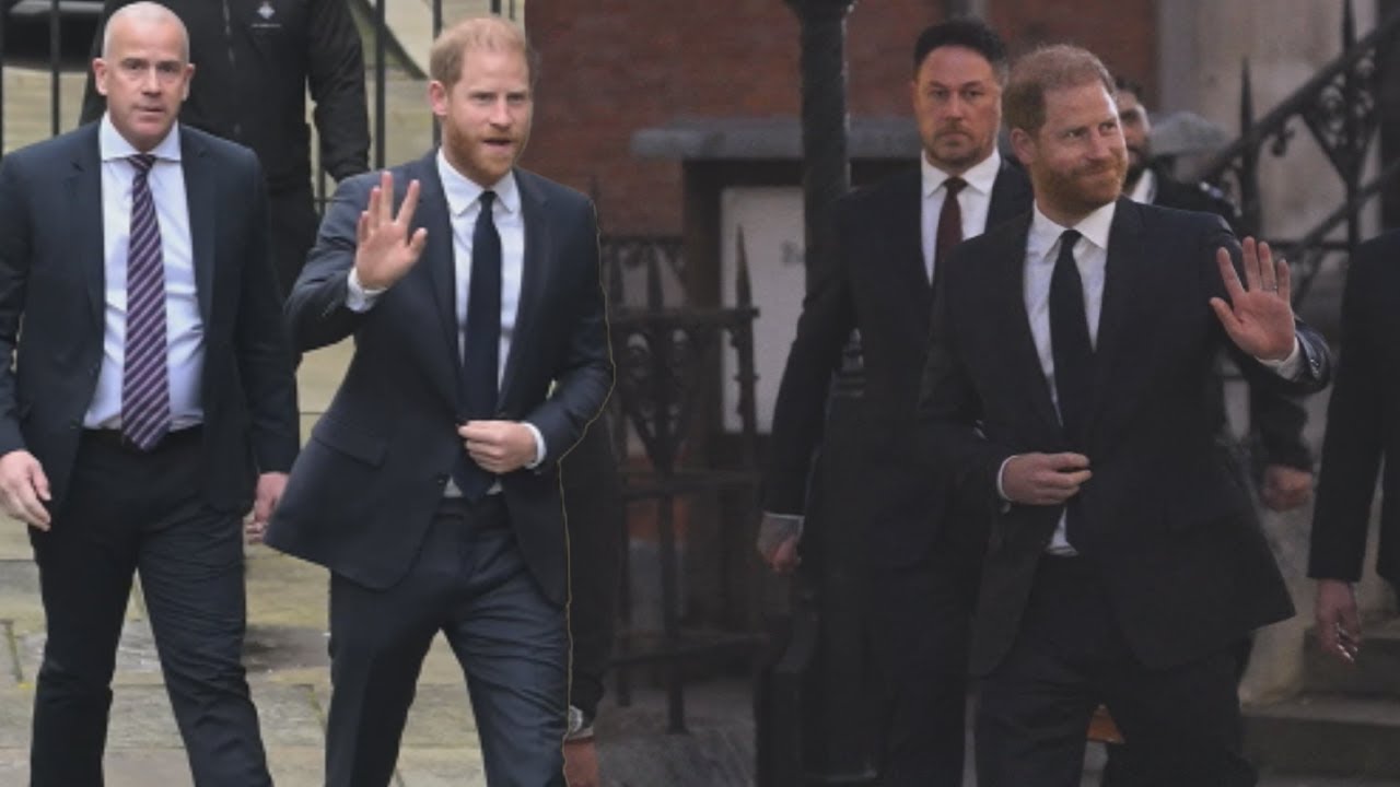 Prince Harry Appears in London Court for SHOWDOWN with U.K. Tabloids