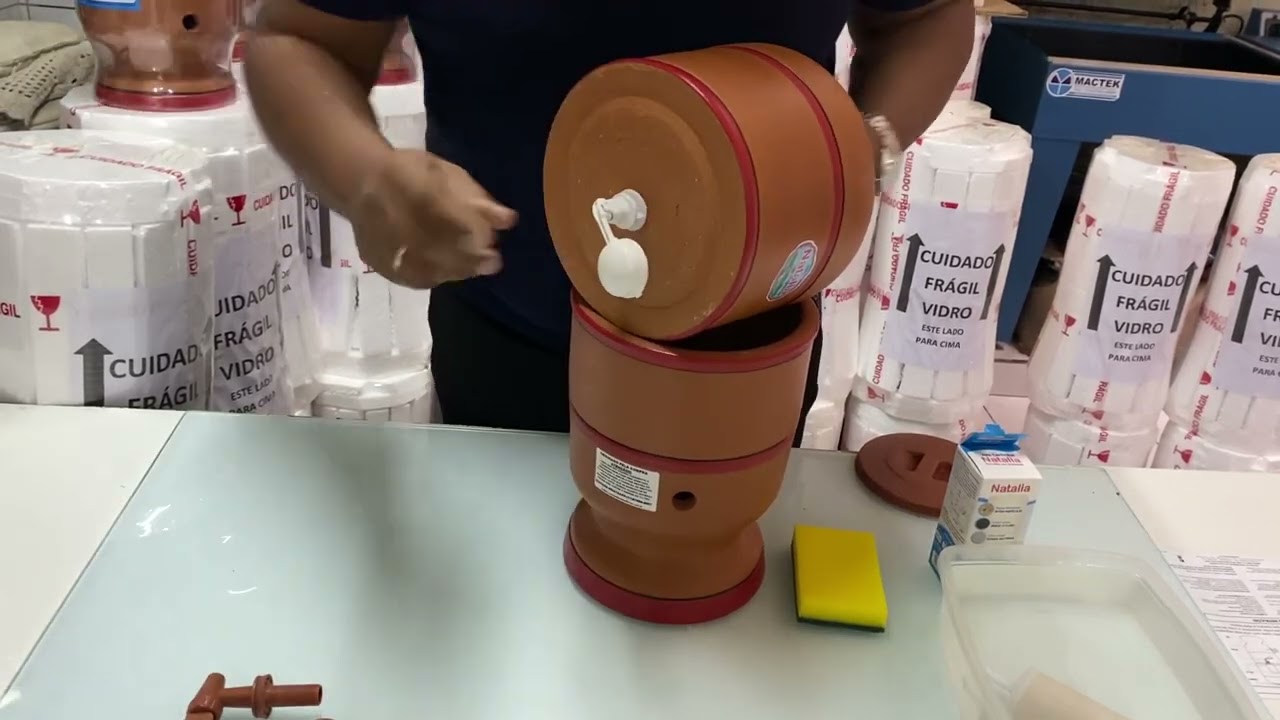 Como montar seu Filtro de Barro.