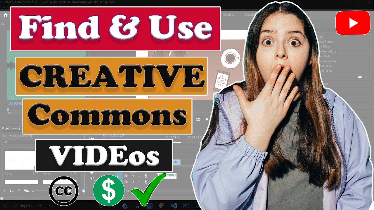 How to use Creative commons videos on Youtube without Copyright claims 2023