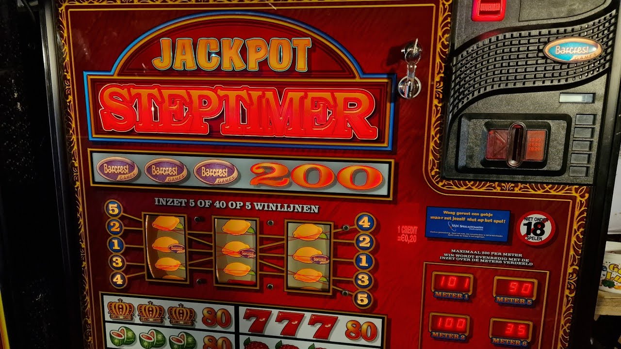 Steptimer Jackpot Gokkast Barcrest (Dutch Slot Machine)