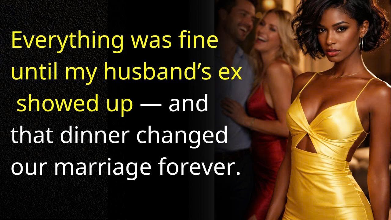 It Was a Normal Dinner… Until My Husband Met His Ex Again.