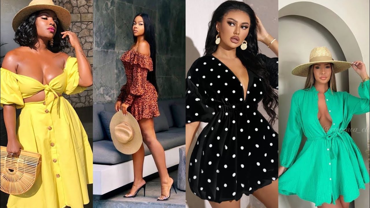Elegant Vacation Dresses for Ladies; Gorgeous Gowns for ladies