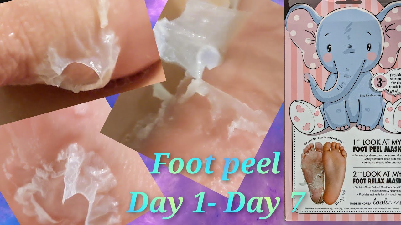 Foot Peel Mask 8 days of peeling