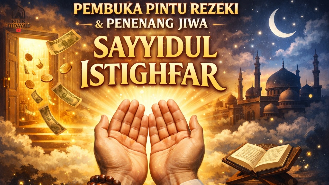 LIVE ISTIGHFAR TERBAIK ✨ Sayyidul Istighfar Penarik Rezeki Tanpa Putus
