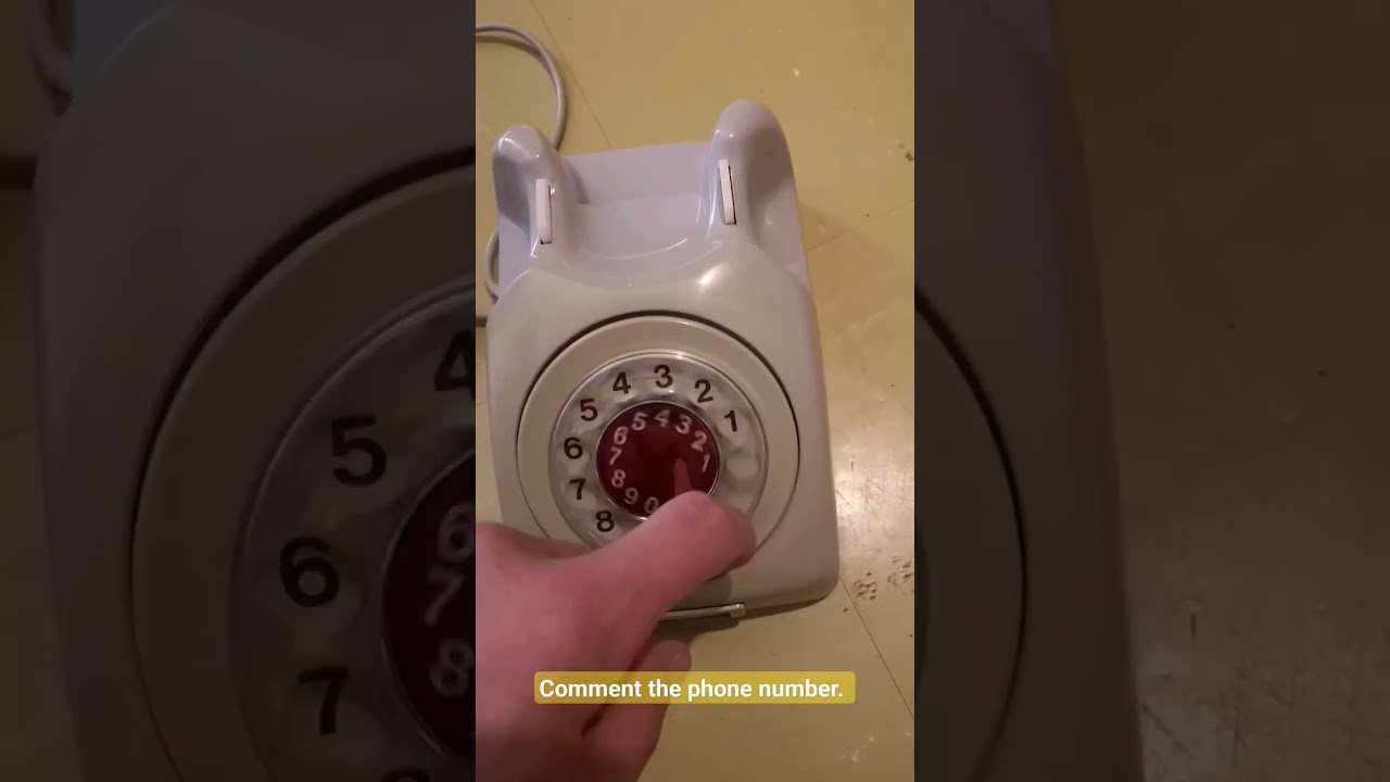 Have you used a rotary phone? 📞 #technology #vintage #phone #oldisgold #vintagetech