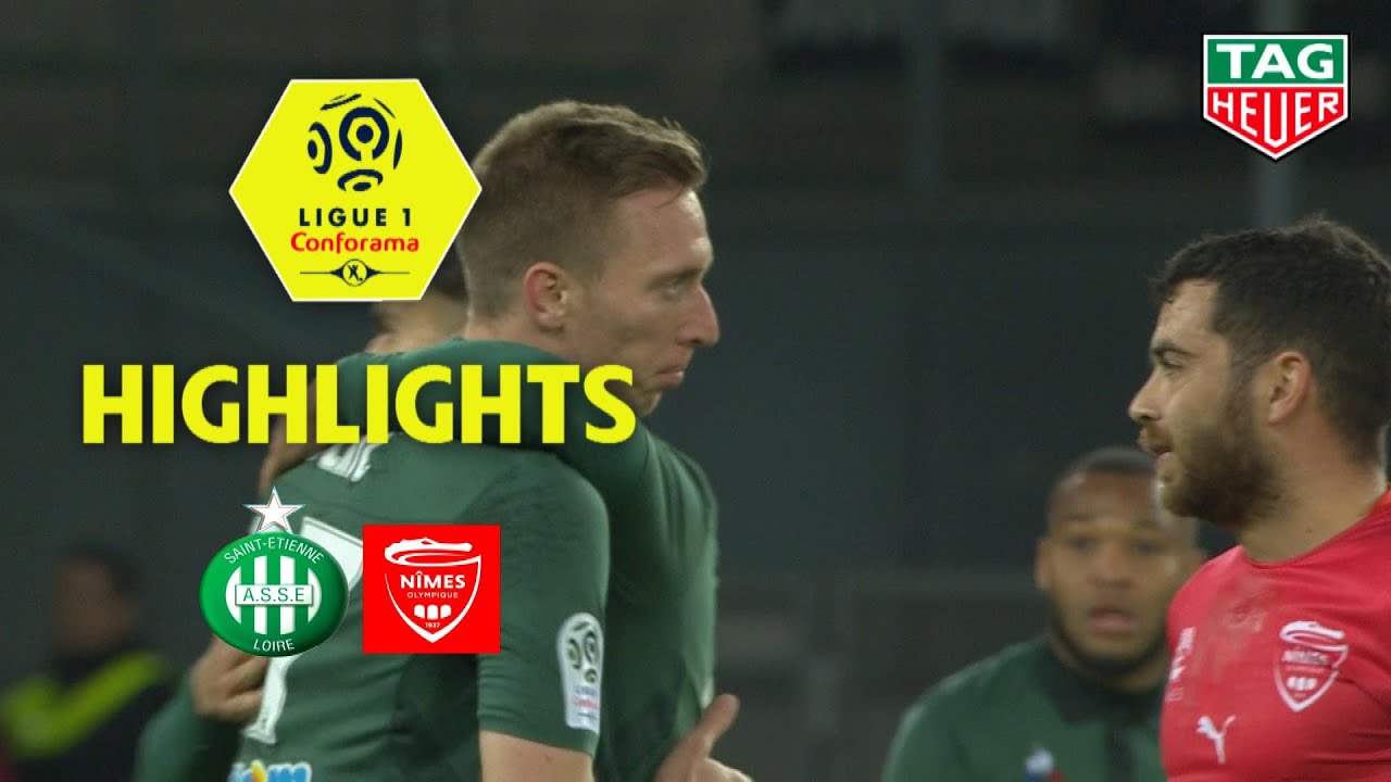 AS Saint-Etienne - Nîmes Olympique ( 2-1 ) - Highlights - (ASSE - NIMES) / 2018-19