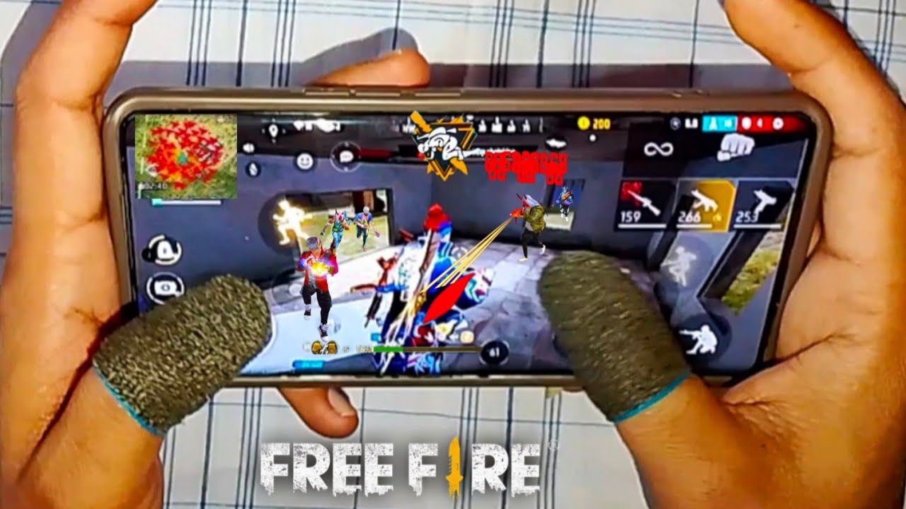 Handcam 🎯 AC80 + MP5 🔥Solo Vs Squad Only Headshot 