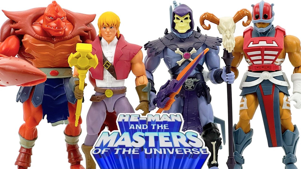 Обзор третьей волны коллекционного издания MOTU Origins 200X Cartoon Collection!