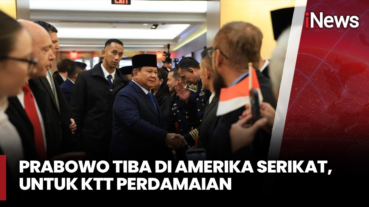 Langkah Diplomasi Besar! Presiden  Prabowo Hadiri KTT Perdamaian di AS | Inews Today (19/02)